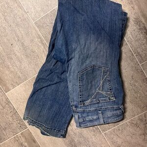 Ariat Women's Blue Flare & Wide Leg Jeans